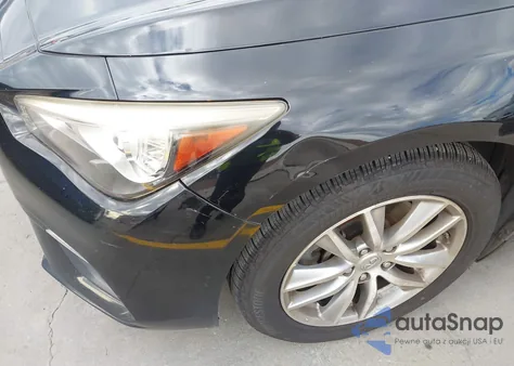 2018 Infiniti Q50 2.0T Pure z USA, uszkodzony, nr VIN JN1CV7AP6JM400208